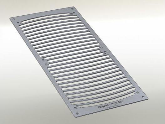 Aqua Computer Installation panel for airplex modularity system 280, stainless steel g
