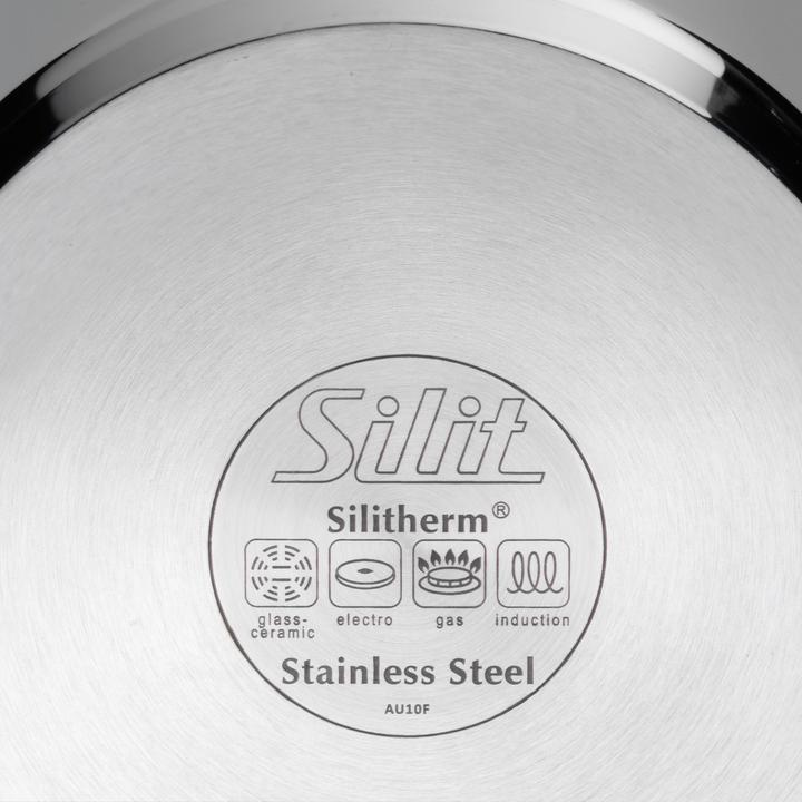 Produktbild Silit Wok Wokpfanne Induktion 28cm Wuhan Edelstahl 18/10 beschichtet (28 cm, Wok Pfanne, Edelstahl)