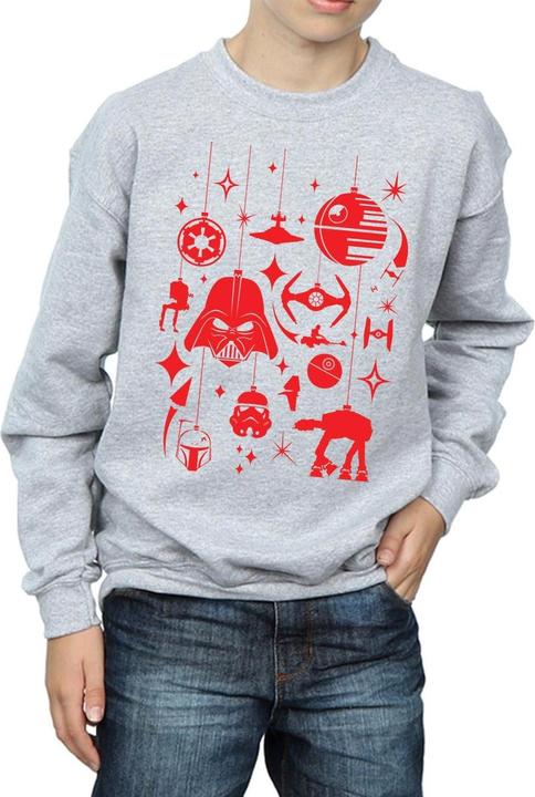 Produktbild Star Wars Christmas Decorations Sweatshirt Jungen (152, 158)