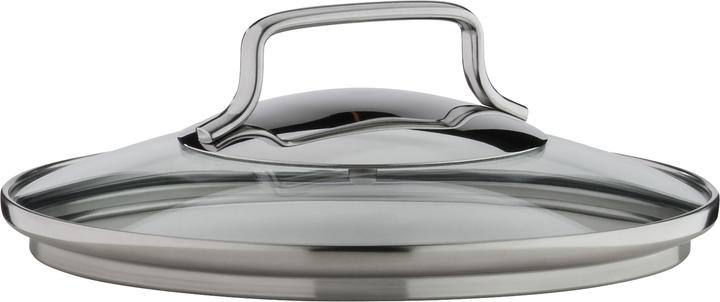 Productafbeelding WMF Asperge Pot Kookpot Inductie Hoog 16cm Pot met Glazen Deksel 5.0l Roestvrij Staal (16 cm, Steelpan, Roestvrij staal)