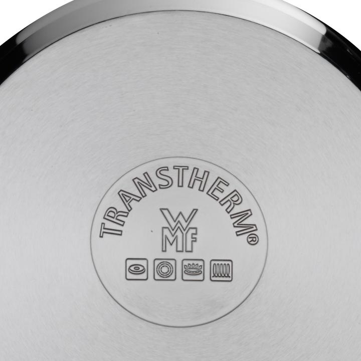 Productafbeelding WMF Asperge Pot Kookpot Inductie Hoog 16cm Pot met Glazen Deksel 5.0l Roestvrij Staal (16 cm, Steelpan, Roestvrij staal)