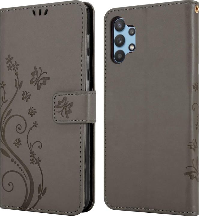 Actual product image Cadorabo Flower Book cover (Samsung Galaxy A32 5G)