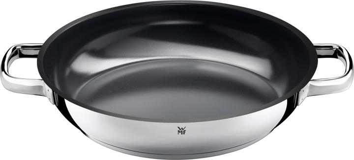 WMF Edelstahlpfanne Servierpfanne 28cm Pfanne Induktion Durado beschichtet (28 cm, Bratpfanne, Edelstahl)