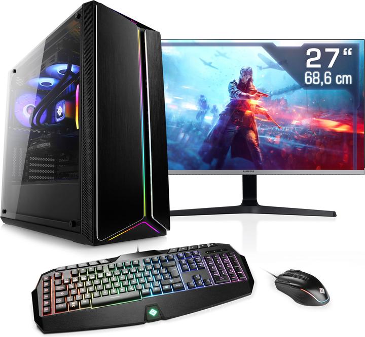 Produktbild CSL Gaming PC M10350 (AMD Ryzen 7 7800X3D, 16 GB, 1000 GB, Radeon RX 7900 XT)
