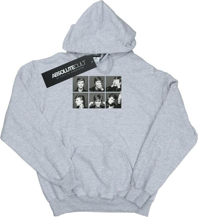 Produktbild David Bowie Photo Collage Kapuzenpullover (L)