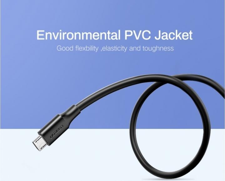 Actual product image Ugreen MicroUSB charging and USB (1.50 m, USB 2.0)