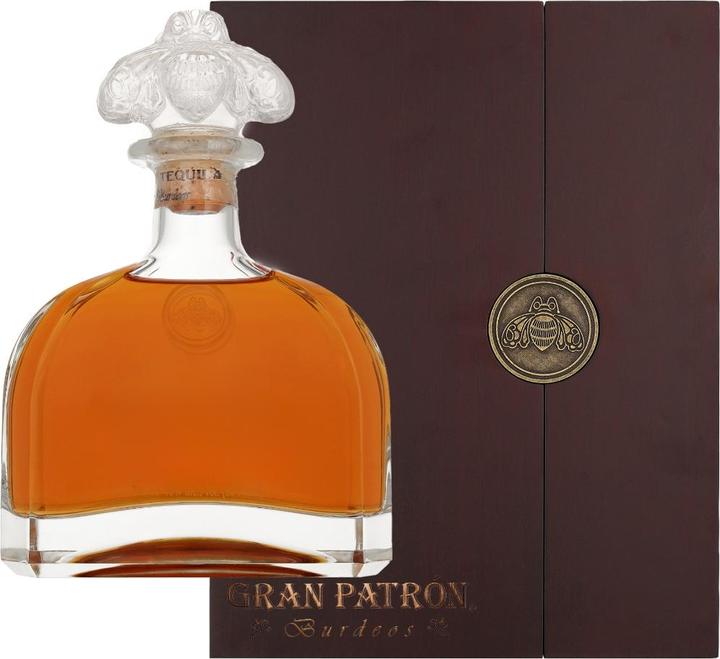 Actual product image Patrón Spirits Company Tequila Gran Patron Burdeos pure agave