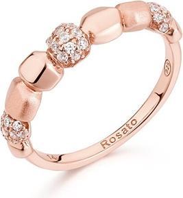Produktbild Rosato Original bronze ring with zircons Into the blue RZIB35 - Circuit: 52 mm (52)