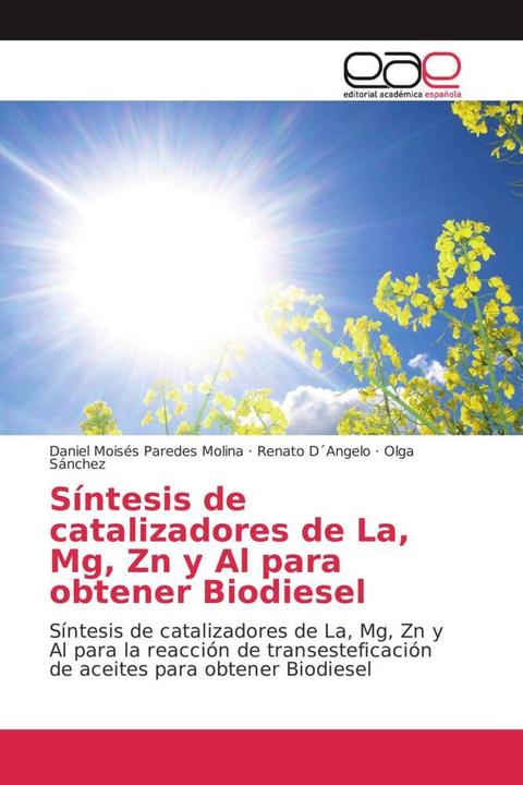 Actual product image Síntesis de catalizadores de La, Mg, Zn y Al para obtener Biodiesel (Renato D'Angelo, Olga Sánchez, Daniel Moisés Paredes Molina, 2013)
