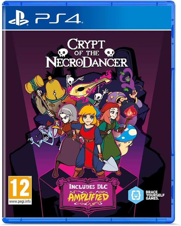 Brace Yourself Games PS4 NecroDancer crypt, including Enhanced DLC (PS4, EN)