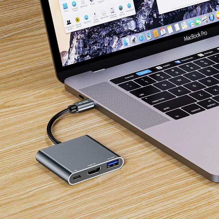 Produktbild Tech-Protect V1 (USB-C, 3 Ports)