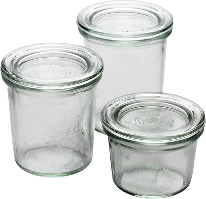 Image du produit APS Weck-Gläser mit Deckel, 12er-Set (12 pcs, 0.08 l)