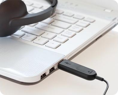 Actual product image Logitech H340 (Cable, USB-A)