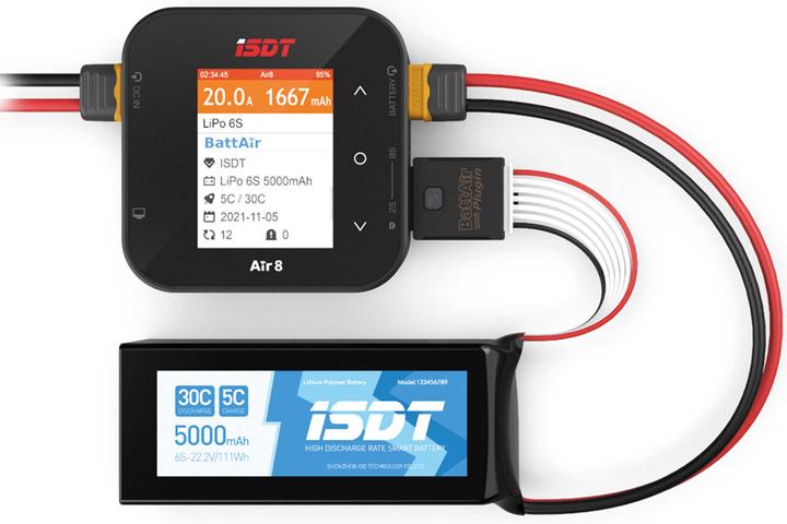 Actual product image Isdt BattAir Plugin 5-6S