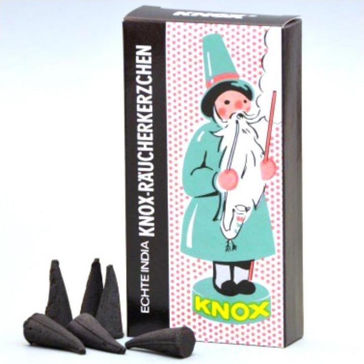 Actual product image Knox Nostalgic Design - Incense cones Frankincense, 24 pieces