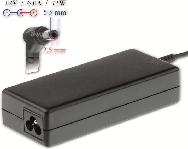 Image du produit Akyga AK-ND-28 Alimentation & convertisseur de tension Indoor (72 W)