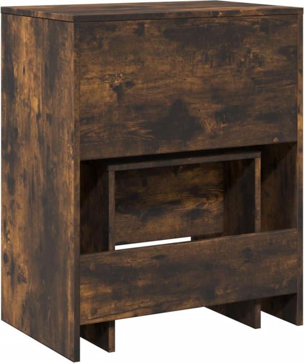 Image du produit VidaXL Coiffeuse avec tabouret 60 x 40 x 113,5 cm (60 x 40 x 75 cm)