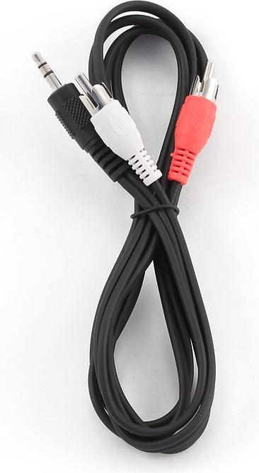 Produktbild Gembird 2xRCA, M/M Audio-Kabel (1.50 m, 3.5mm Klinke (AUX), Cinch)