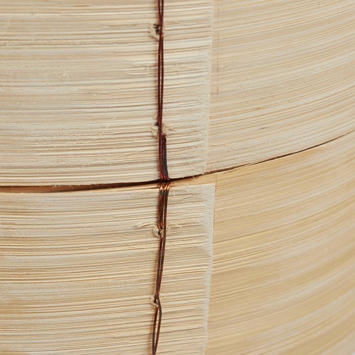 Actual product image Relaxdays Bamboo Steamer Basket, 2 Tiers (Plant materials)