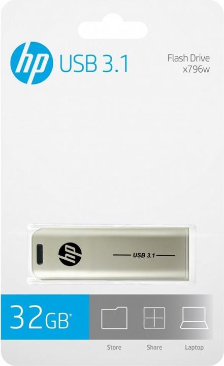 Actual product image HP x796w USB 3.1 32GB (32 GB, USB-A)