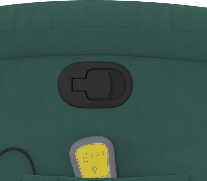 Actual product image VidaXL Massage chair with stand-up aid velvet