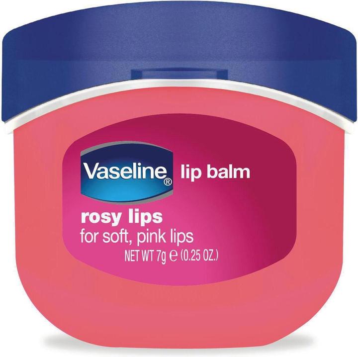Vaseline Lip Care Mini Jar Rosy (Balsam, getönte Lippenpflege)