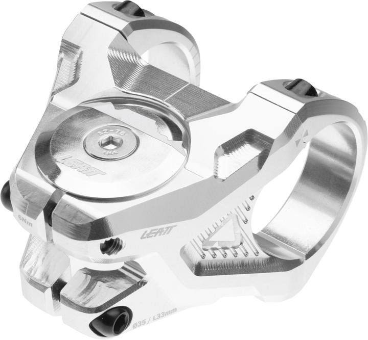 Produktbild Leatt Stem Gravity 6.0 #33mm Silver (33 mm)