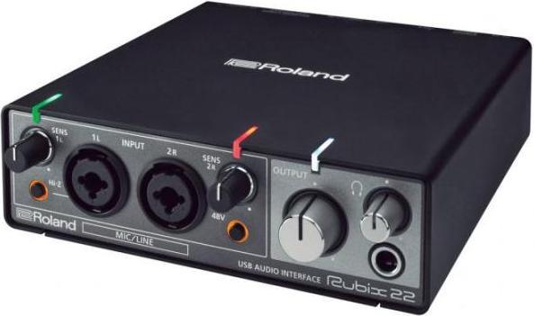 Produktbild Roland Rubix22 USB Audio-Interface mit Kopfhörer (USB)