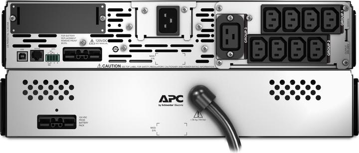 Produktbild APC SMX2200RMHV2U Smart-UPS X 2200VA/1980W, Rack/Tower LCD 200-240V (2200 VA, 1980 W, Line-Interaktiv USV)