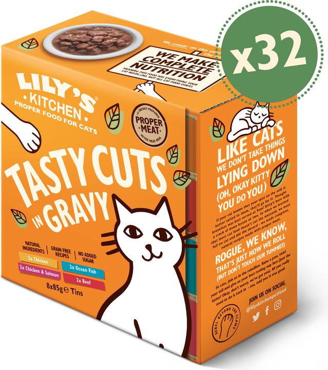 Image du produit Lily's Kitchen De savoureux morceaux de viande en sauce (Adulte, 8 pcs, 680 g)