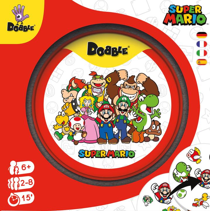 Actual product image Zygomatic Asmodee Dobble Super Mario (German)