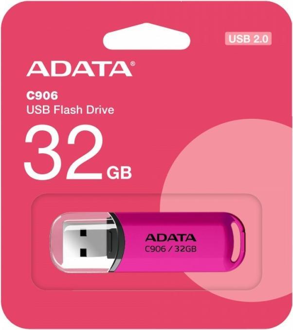 Produktbild Adata Pendrive C906 USB2.0 pink (32 GB)