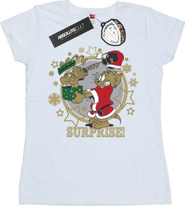 Tom & Jerry Christmas Surprise TShirt (XL)