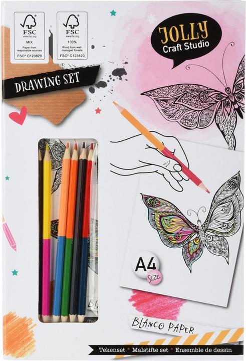 Immagine prodotto Jolly Craft Studio Set da disegno con matite colorate