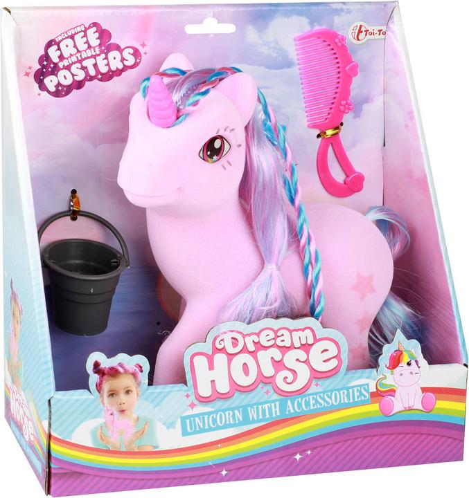 Immagine prodotto Toi-Toys Cavallo da sogno Unicorno con accessori