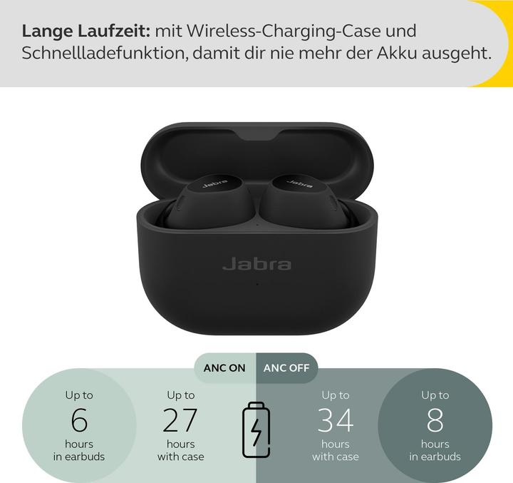 Image du produit Jabra Elite 10 (ANC, 6 h, Sans fil)