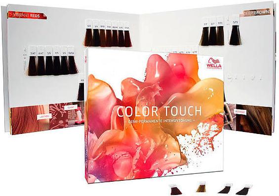 Actual product image Wella Color Touch Color Touch Technique Colour Chart