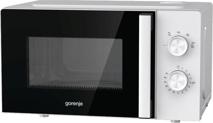 Produktbild Gorenje MO20E1WH Microwave Oven, Free Standing, Capacity 20 L, Power 800 W, No Display, White (20 l)