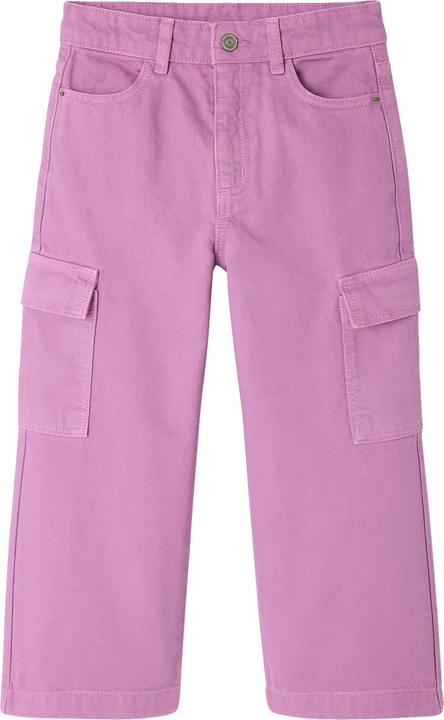 Produktbild Vertbaudet Mädchen Cargo-Hose mit weitem Bein (158)