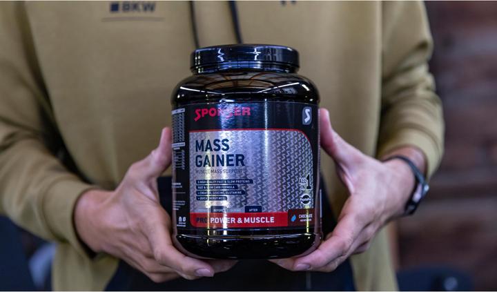Immagine prodotto Sponser Pro Mass Gainer (Cioccolato, 1 pz., 1200 g)