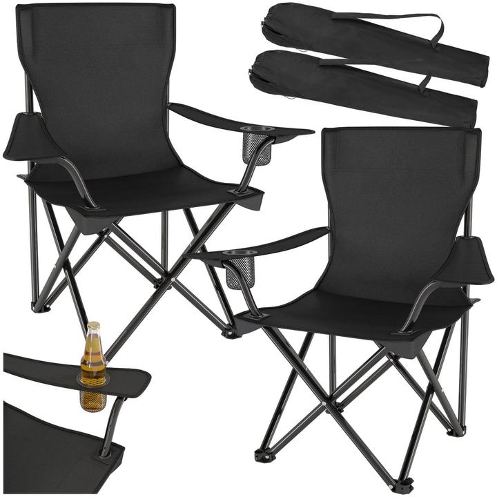 Image du produit tectake 2 chaises de camping Gil