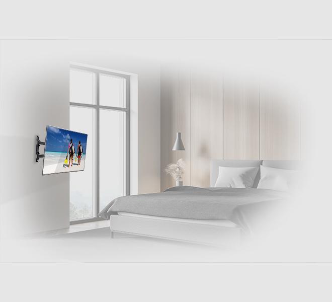 Immagine prodotto b-tech VENTRY - Supporto universale a parete per schermo piatto ultra-sottile con, W126325181 (Supporto a (Muro, 55", 35 kg)