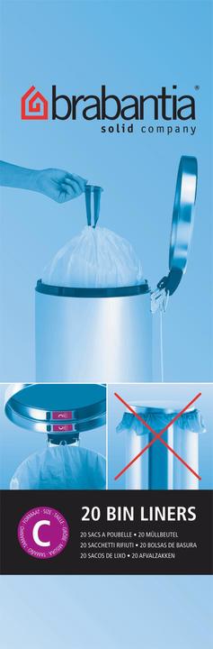 Actual product image Brabantia PerfectFit size C (20 x, 12 l)