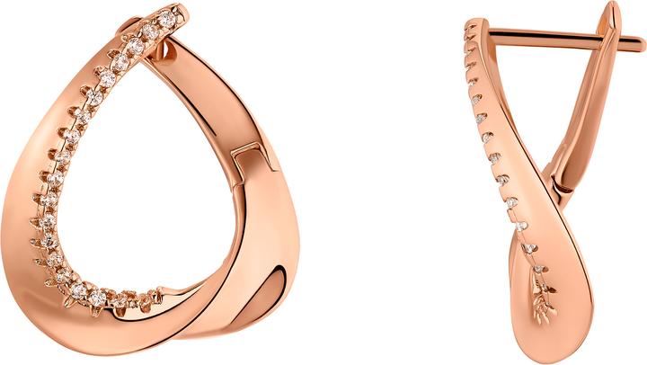 Actual product image Heideman Jarla rose gold color (100% stainless steel)