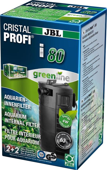 JBL Aquaristik und Terraristik Aquarium-Innenfilter JBL CristalProfi i80 greenline (110 l, Innenfilter, Süsswasser)