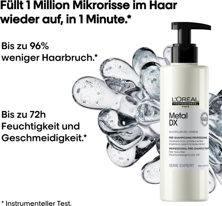 Produktbild L'Oréal Professionnel Serie Expert Metal DX Pre (250 ml, Flüssiges Shampoo)
