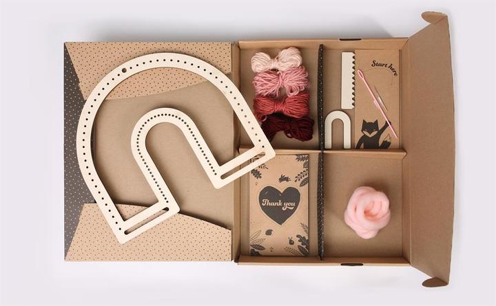 Produktbild Sozo Regenbogen pastell Wandbild Kit