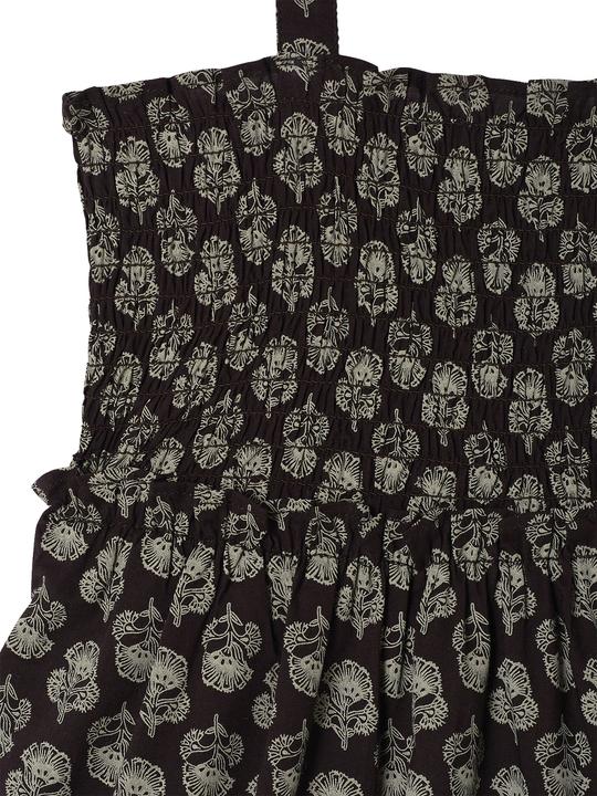 Actual product image Vertbaudet Girls' maxi dress with narrow straps (86)