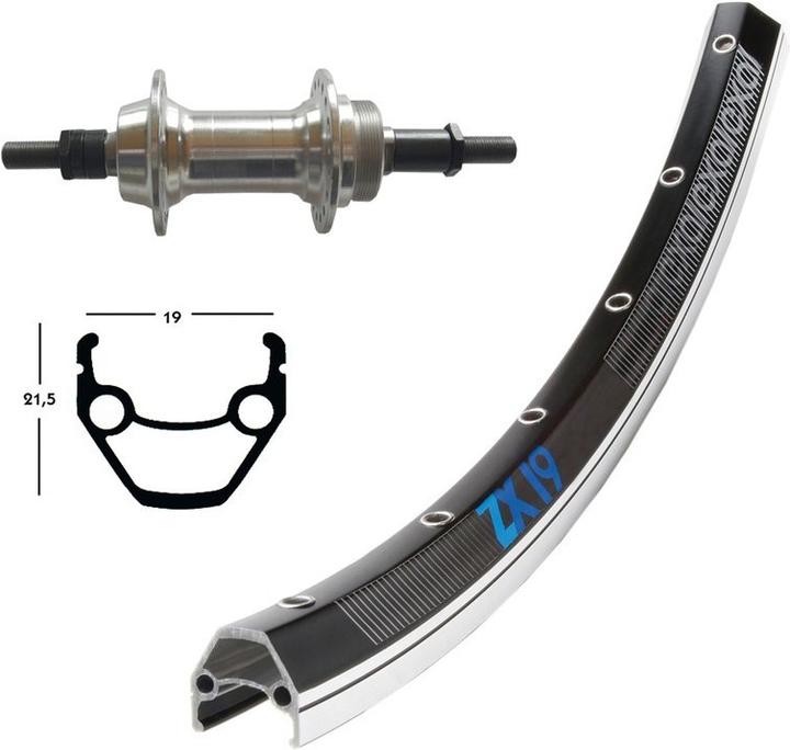 Immagine prodotto Exal Rigido 36L (Ruota posteriore, 26")
