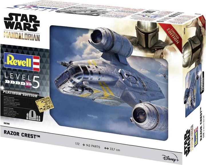 Image du produit Revell The Mandalorian : Razor Crest "Édition Platinum